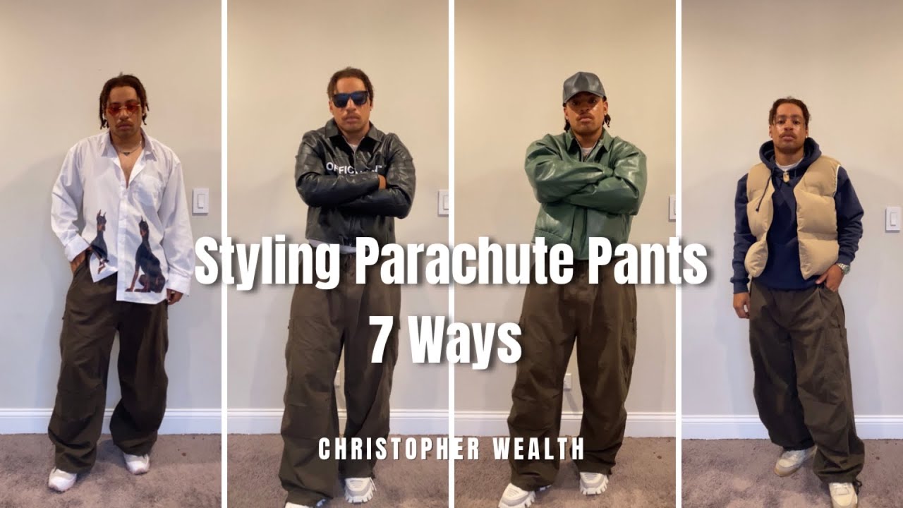 Grey Parachute Pants – Bonkers Corner